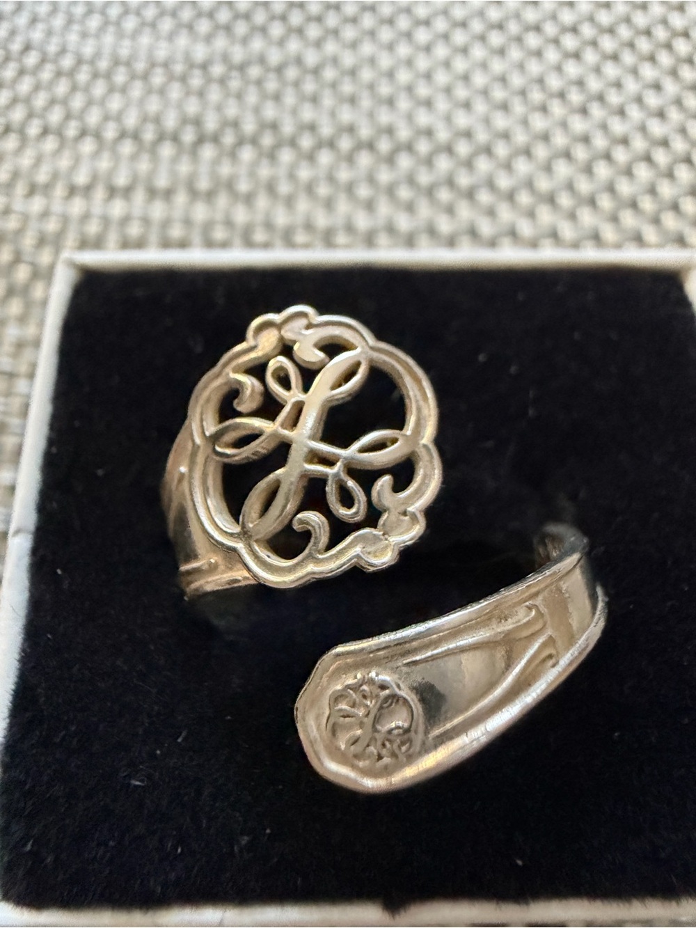Alex and Ani Path of Life Spoon Ring